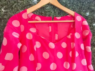 Vestido Flamenca Lunares Talla 42-44