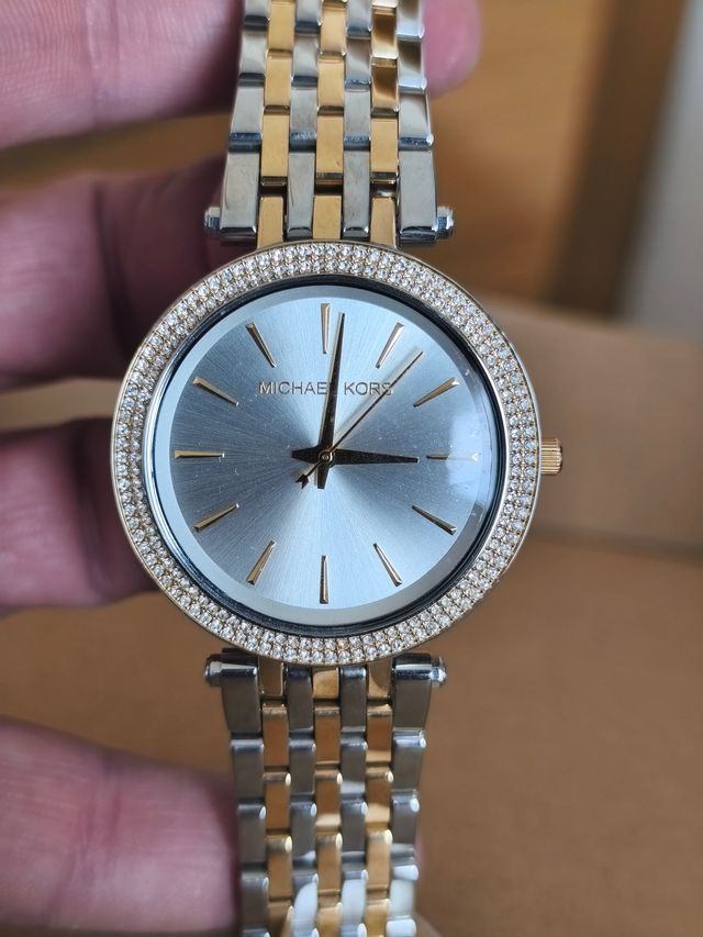 Reloj Michael Kors MK3215 Dorado y Plateado