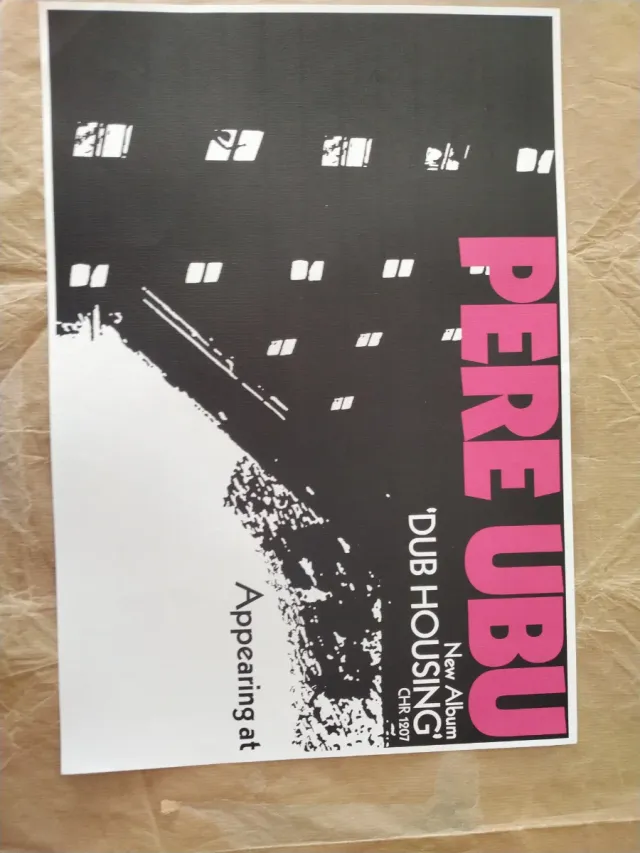 Cartel Pere Ubu Dub Housing Post Punk