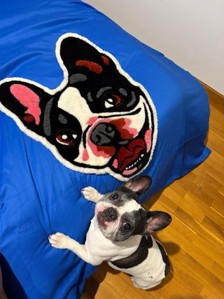 Tappeto personalizzato fatto a mano