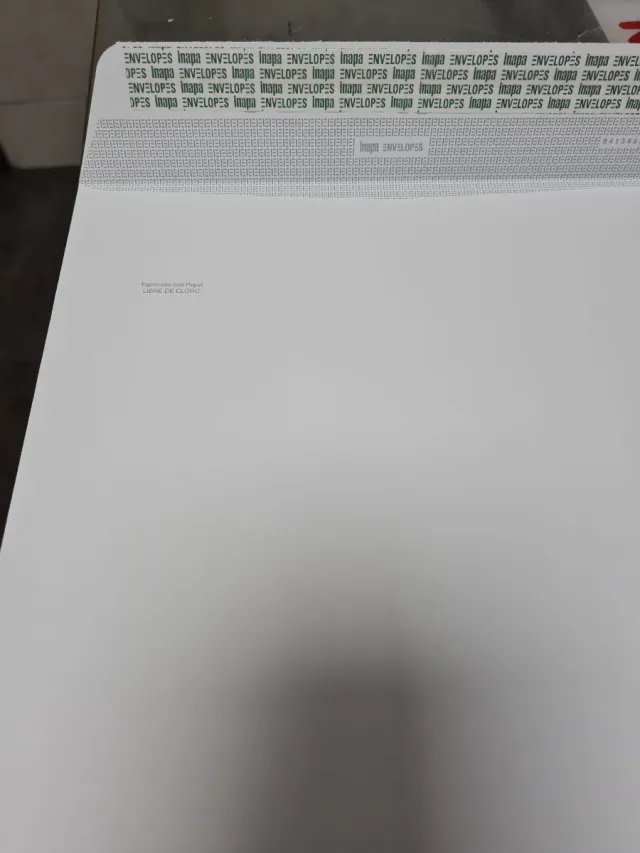 250 Sobres Inapa Offset Blanco 229x324mm