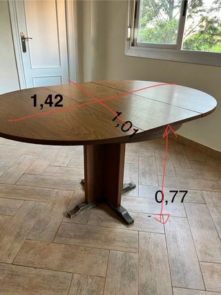 MESA COMEDOR RETRO VINTAGE