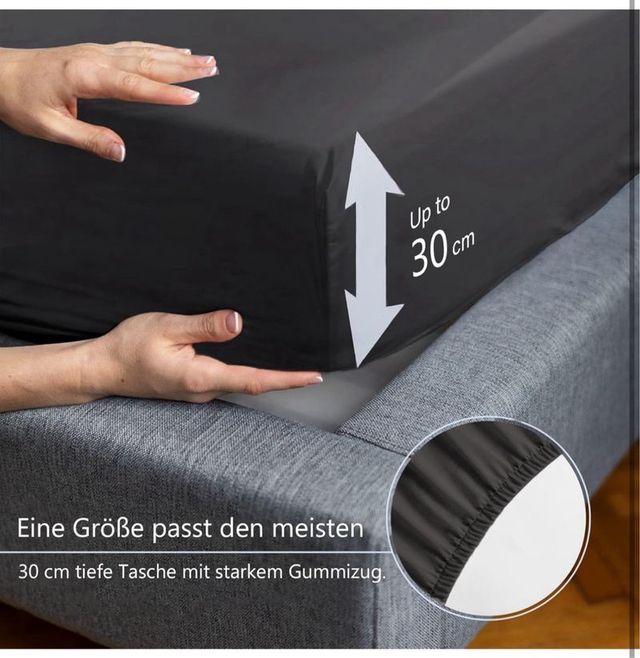 Sábana bajera 180x200 cm 100% algodón