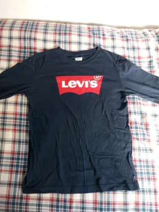 Camiseta Levi's manga larga azul 164cm