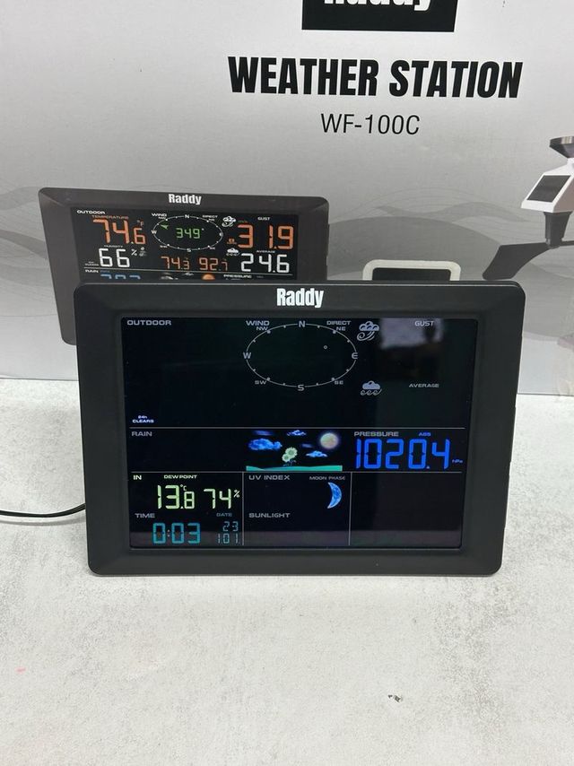 Estación Meteorológica Raddy WiFi Profesional