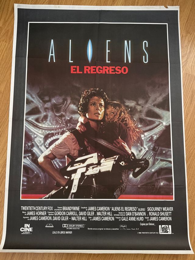 Póster Aliens El Regreso Original 1986