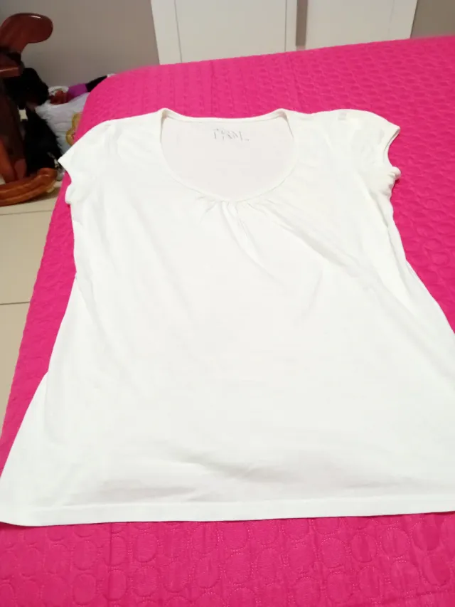 Maglietta bianca donna