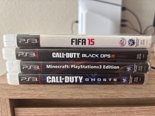 Lote 4 Juegos PS3: FIFA 15, Call of Duty