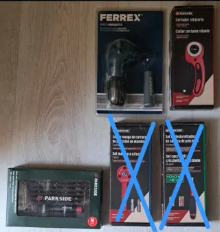 Set Utensili Parkside NUOVI