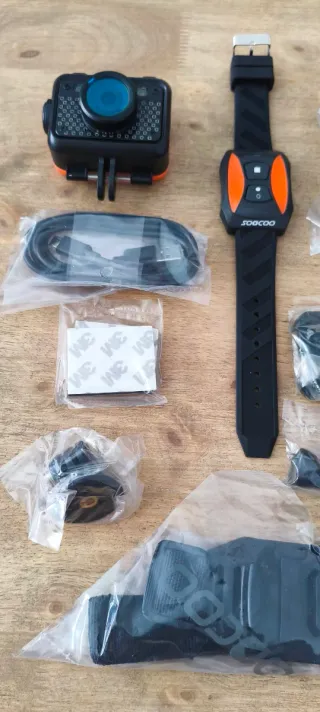 Cámara Deportiva Sumergible 60mts