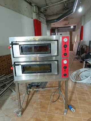 Horno Eléctrico para Pizzas - 2 Niveles
