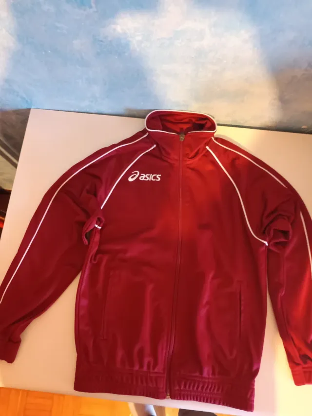 Felpa bambino Asics bordeaux