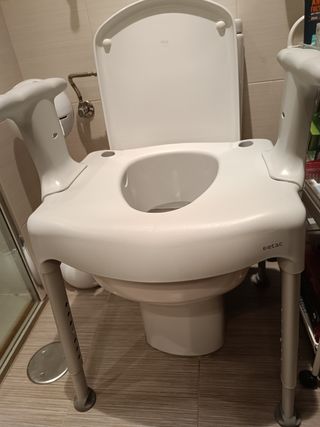 elevador de WC de altura graduable