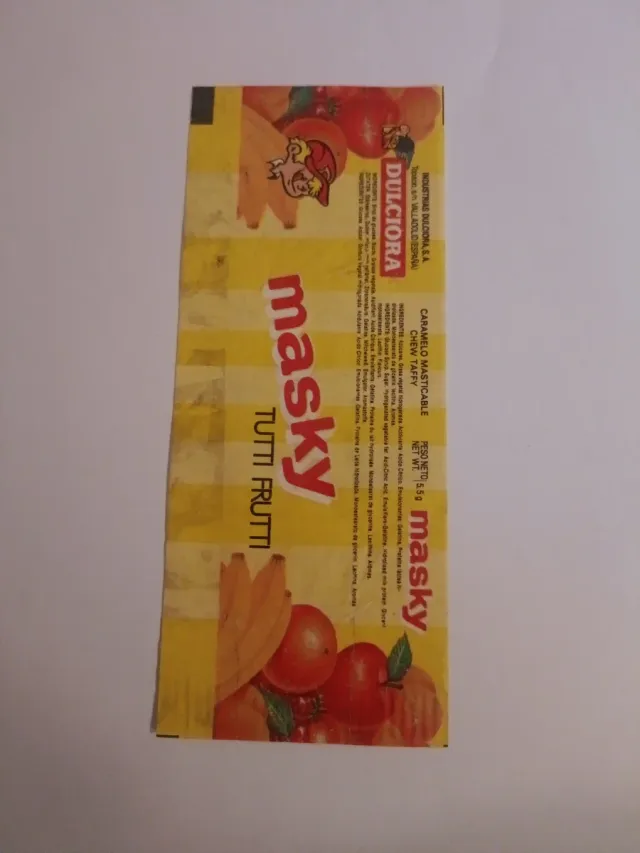 Embalagem Masky Tutti Frutti