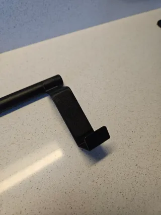 Colgador paños cocina negro