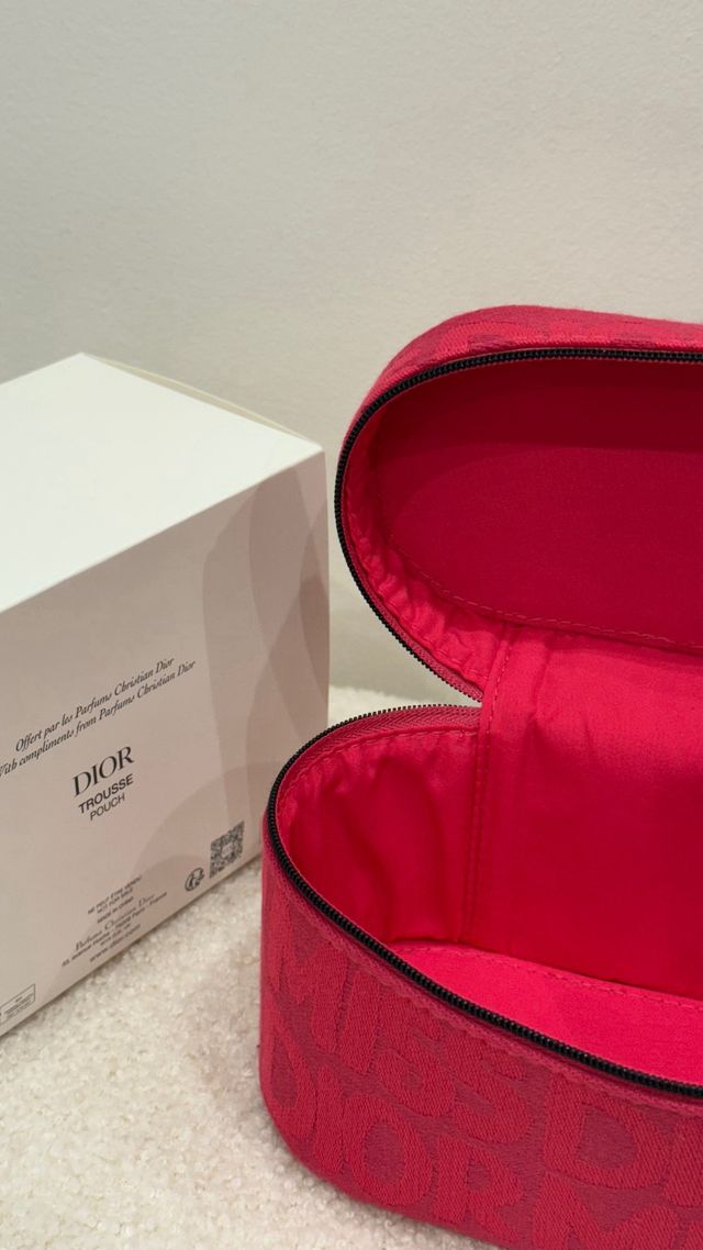 Borsa da toilette Dior rosa