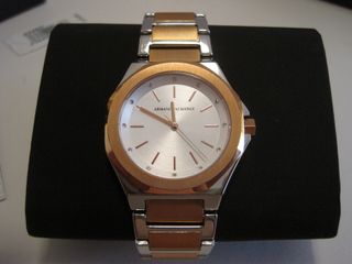 EXCLUSIVO RELOJ ARMANI EN ACERO Y CHAPADO ORO ROSA