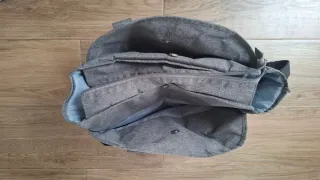 Bolso para carrito de bebé gris