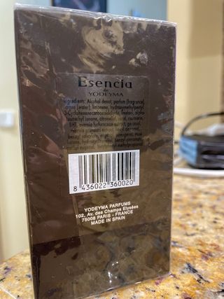 Esencia de Yodeyma Eau de Toilette Hombre 100ml