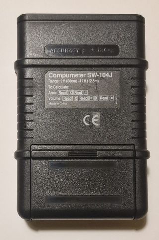 Medidor de distancia LÁSER para 12,5 mt Compumeter