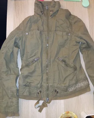 Chaqueta verde militar mujer