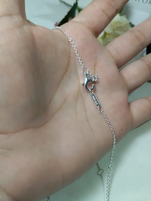 Conjunto . Corazón Rojo Plata