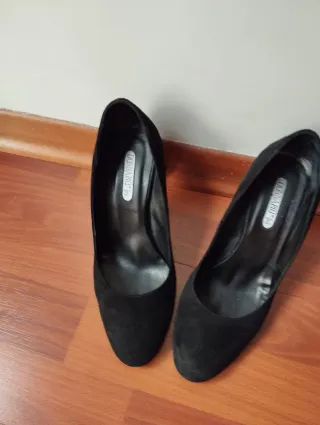 Scarpe DONNA PIU nere tacco donna tacco 8