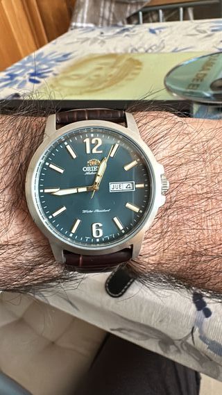 Reloj Orient Commuter Verde Automático