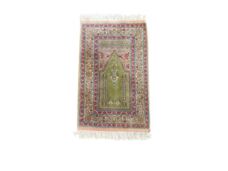 Antico Tappeto Hereche Hereke Cm 90x60 Farah1970