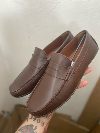 Parrotto Scarpe eleganti Uomo Pelle Marrone Tg 45