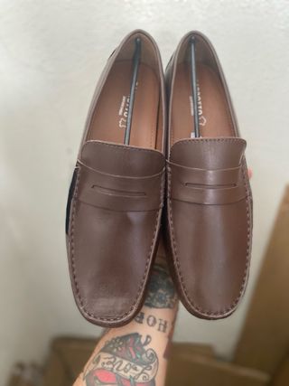 Parrotto Scarpe eleganti Uomo Pelle Marrone Tg 45