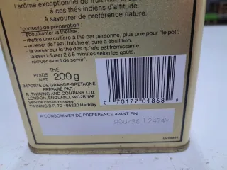 2 Cajas Metálicas vintage Twinings Té