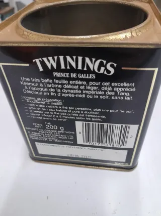 2 Cajas Metálicas vintage Twinings Té