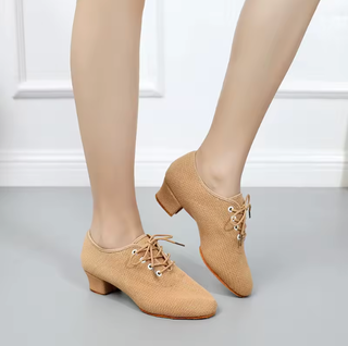 Zapatos de baile mujer T39 tacón 3cm sin estrenar