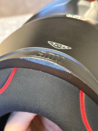 Casco AGV K1-S Negro Mate talla M.