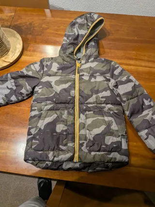 Chaqueta niño camuflaje T8