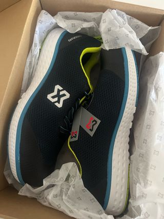 Zapatos de seguridad WURD negros y amarillos talla