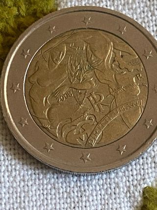 Moneta 2 euro Diritti Umani 2015