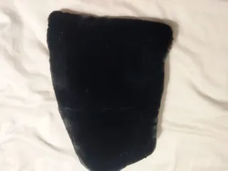 Cuello de pelo Parfois negro