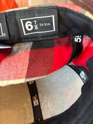 Cappellino New Era Tartan Taglia 6/7 cm 54.9