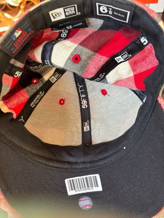 Cappellino New Era Tartan Taglia 6/7 cm 54.9