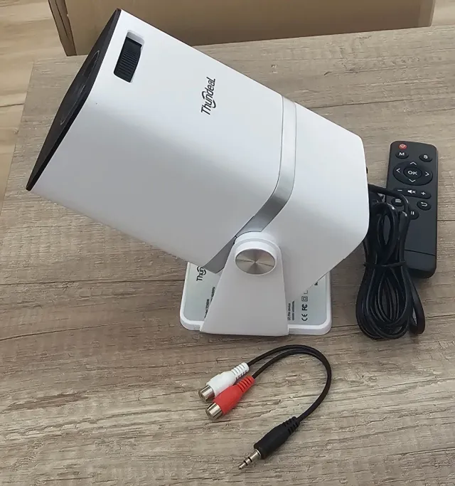 Proyector Multimedia Thundeal Gris y Blanco