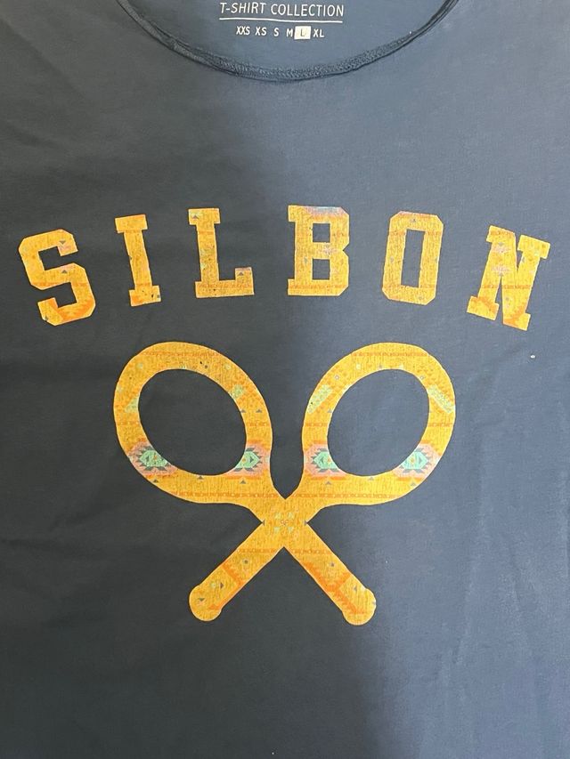 Camiseta Silbon Azul Talla XL