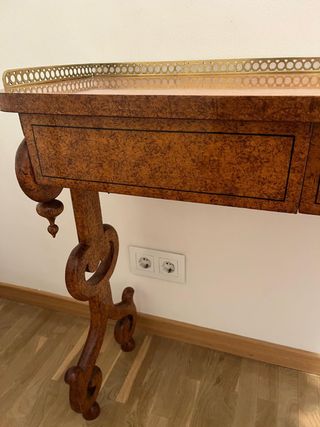 Original mueble Consola antiguo restaurado.