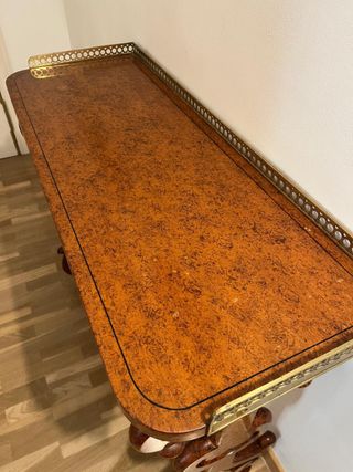 Original mueble Consola antiguo restaurado.