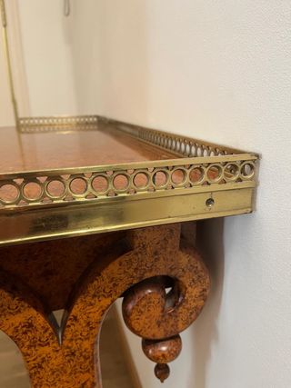 Original mueble Consola antiguo restaurado.