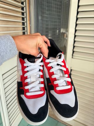 Scarpe Nike unisex Uomo/Donna Nero Rosso Bianco