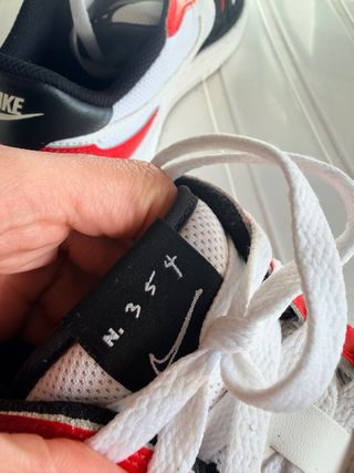 Scarpe Nike unisex Uomo/Donna Nero Rosso Bianco