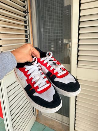 Scarpe Nike unisex Uomo/Donna Nero Rosso Bianco