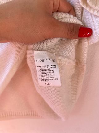 Jersey Roberta Biagi Blanco